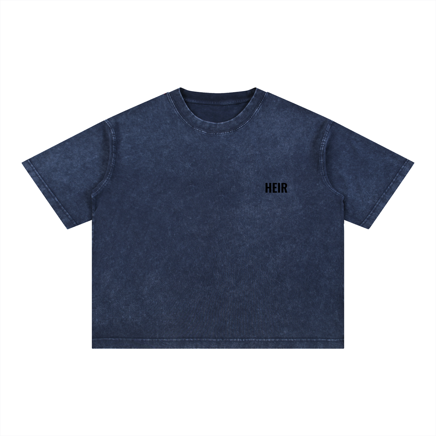 Mineral Wash Boxy Cotton T-Shirt