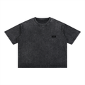 Mineral Wash Boxy Cotton T-Shirt