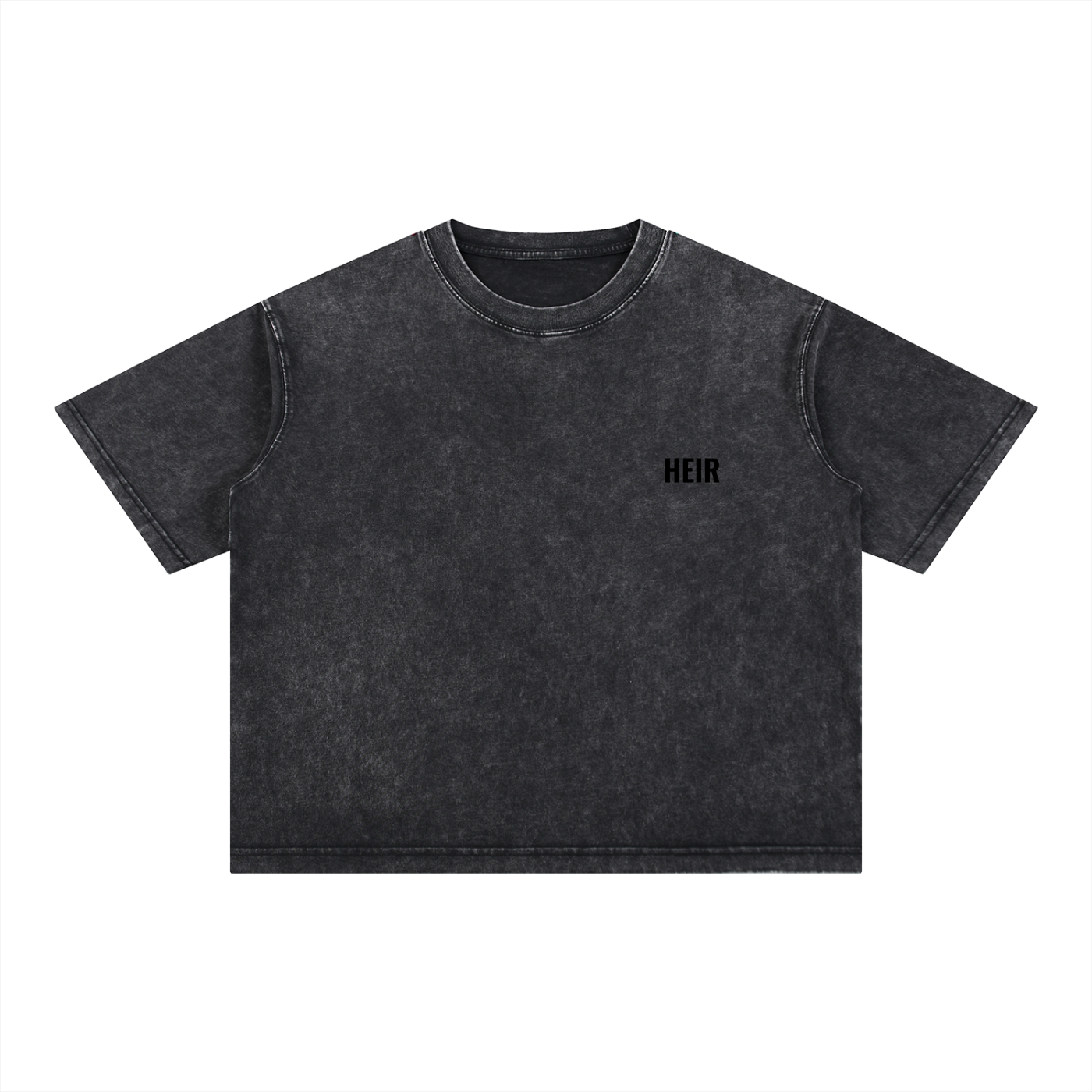 Mineral Wash Boxy Cotton T-Shirt