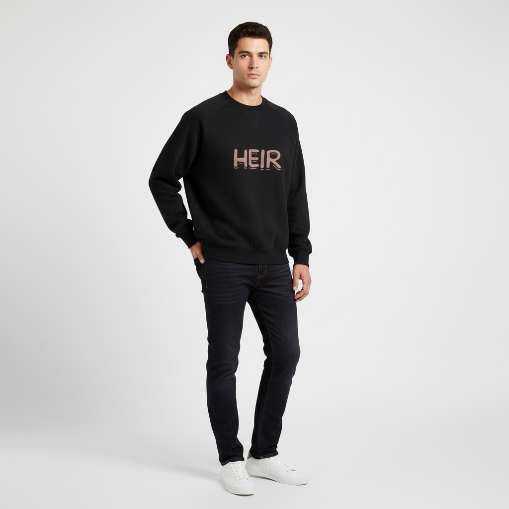 Essential Heavyweight Dolman Sleeve Boxy Sweatshirt