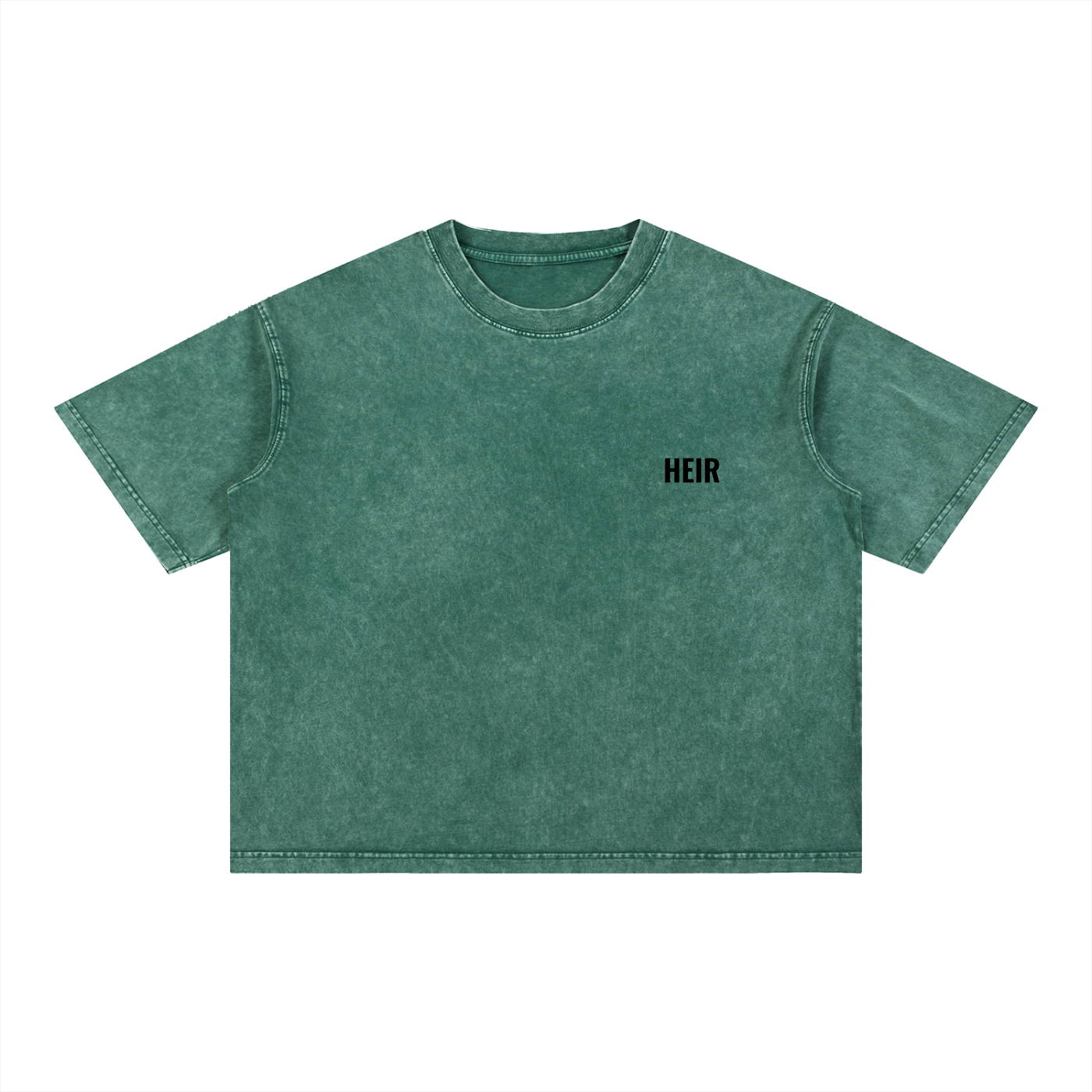 Mineral Wash Boxy Cotton T-Shirt