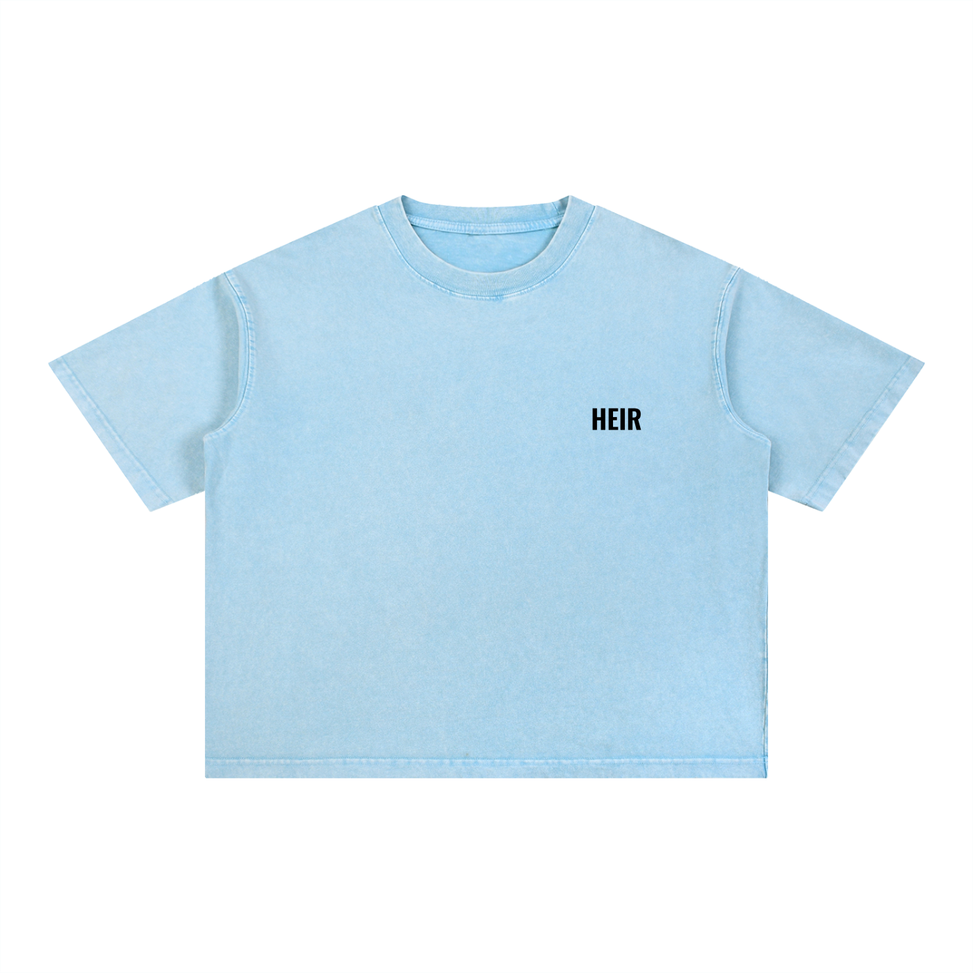 Mineral Wash Boxy Cotton T-Shirt